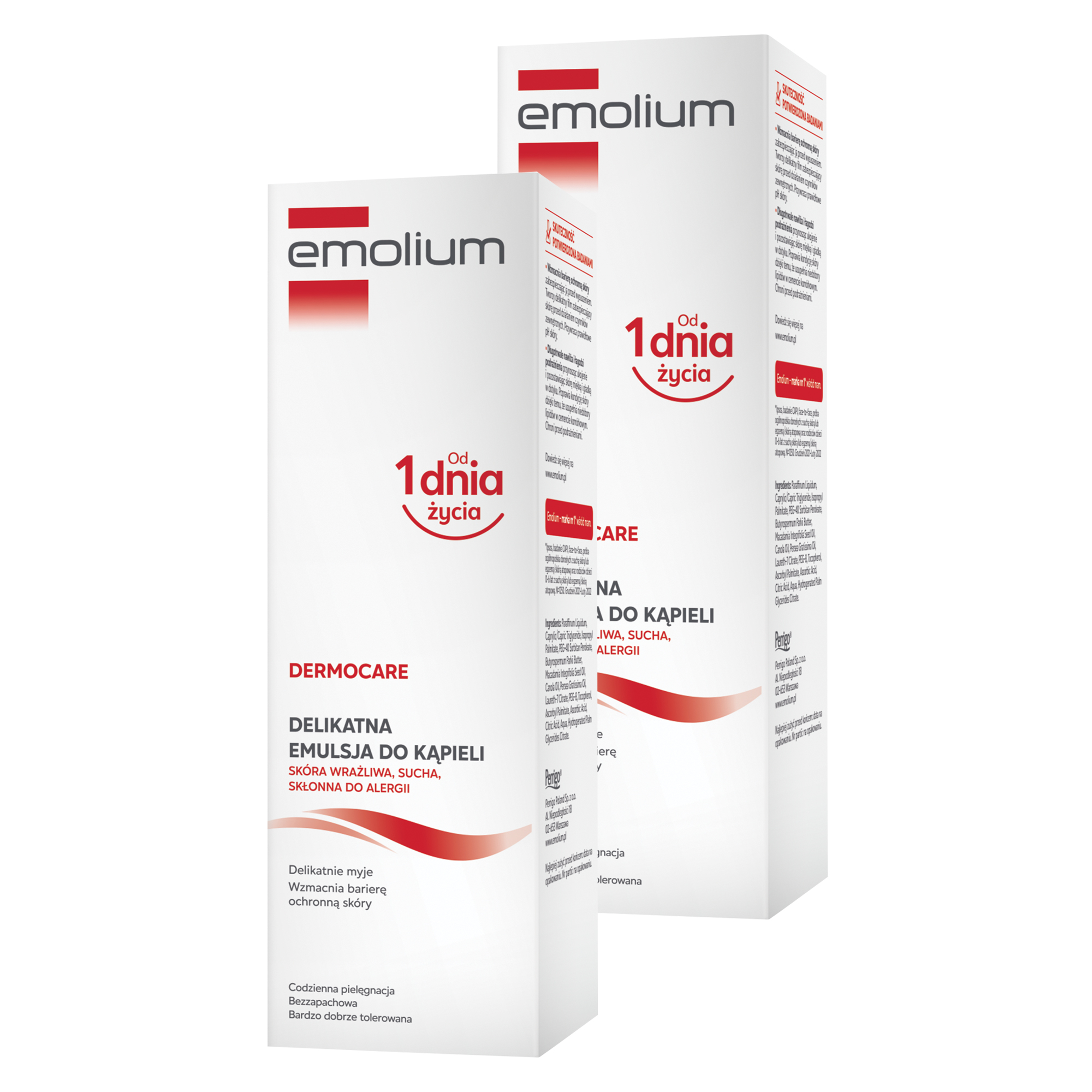 Emolium Dermocare, emulsja do kąpieli, 2 x 400 ml zdjęcie