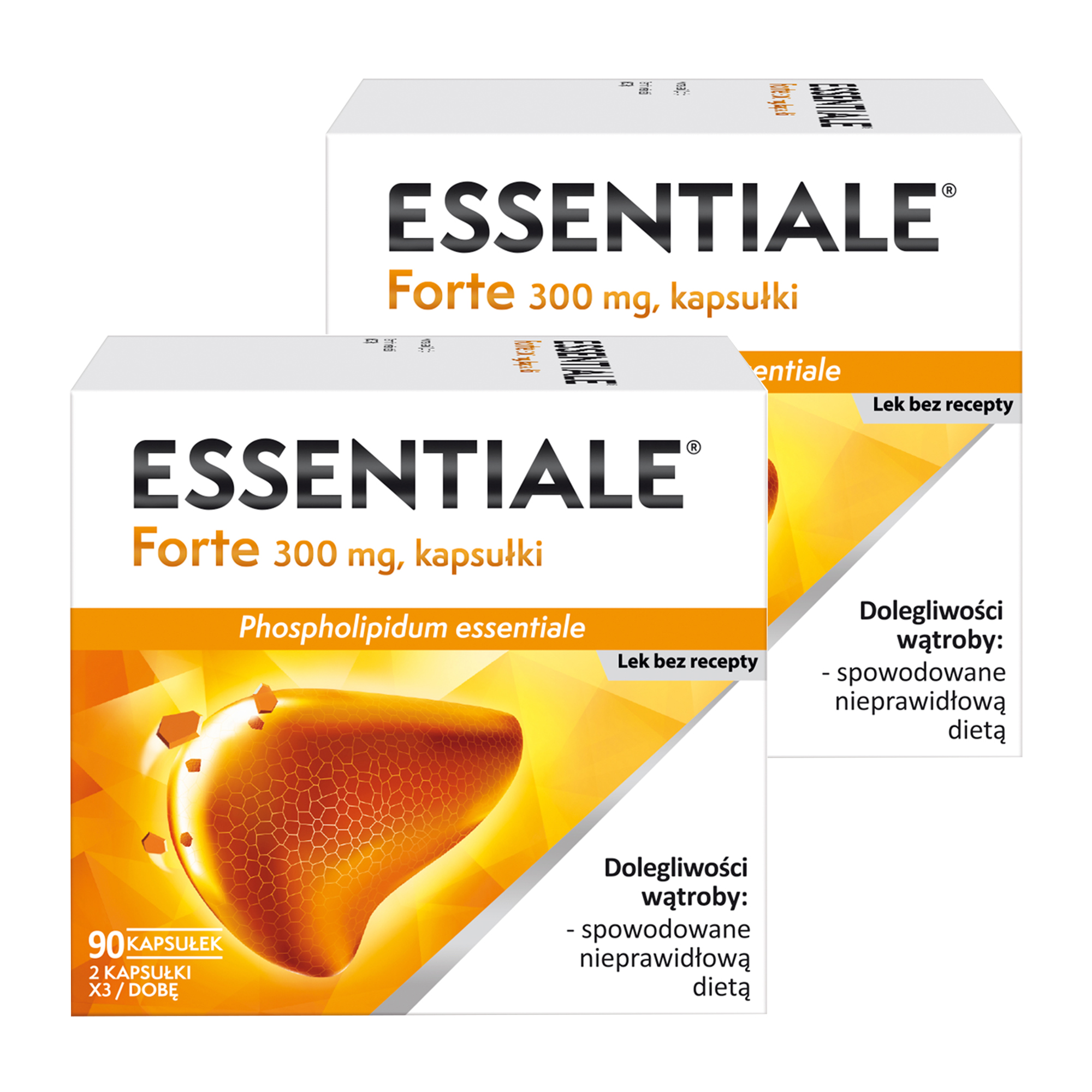 Essentiale Forte 300 mg, kapsułki, 2 x 90 sztuk zdjęcie