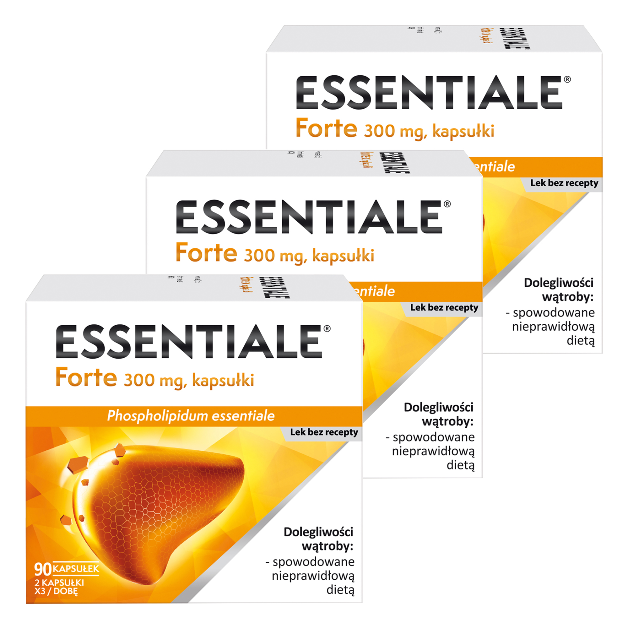 Essentiale Forte 300 mg, kapsułki, 3 x 90 sztuk zdjęcie