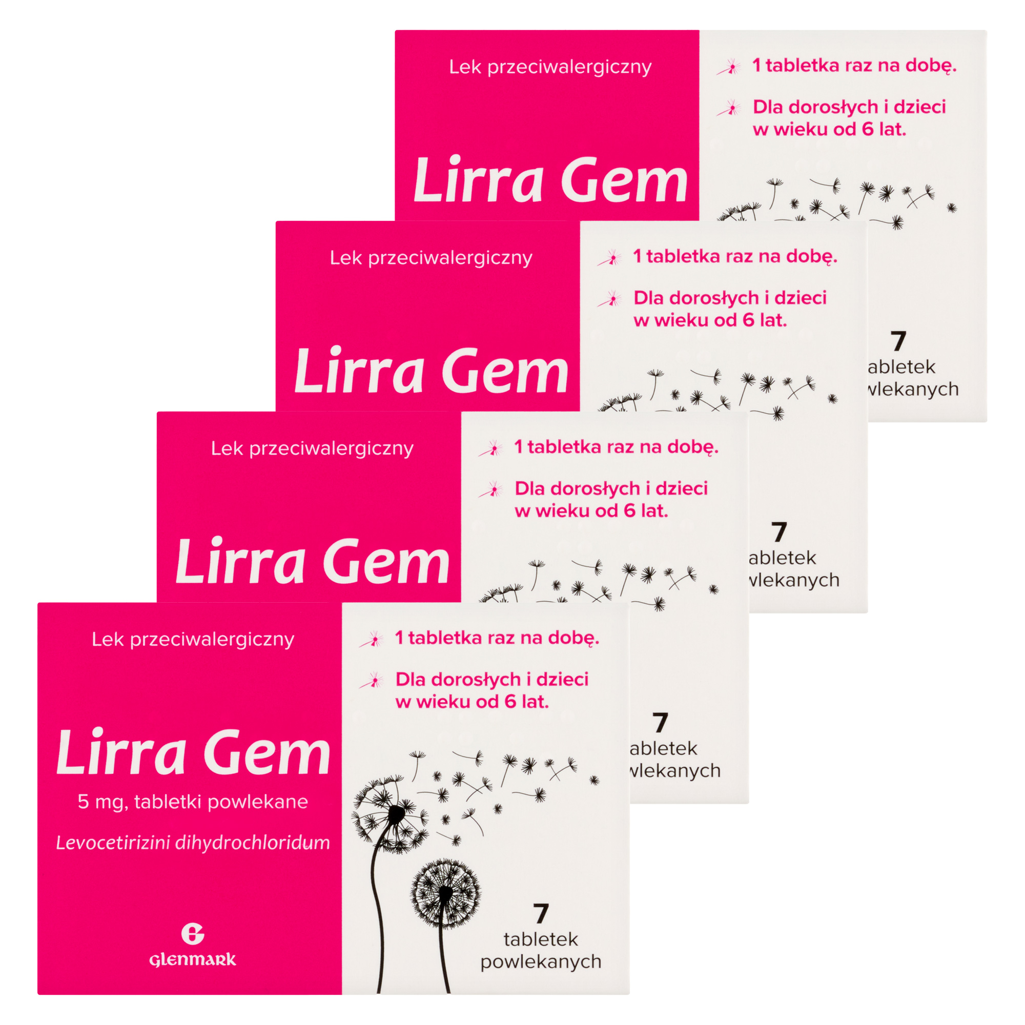Lirra Gem, 5 mg, tabletki powlekane, 4 x 7 sztuk zdjęcie