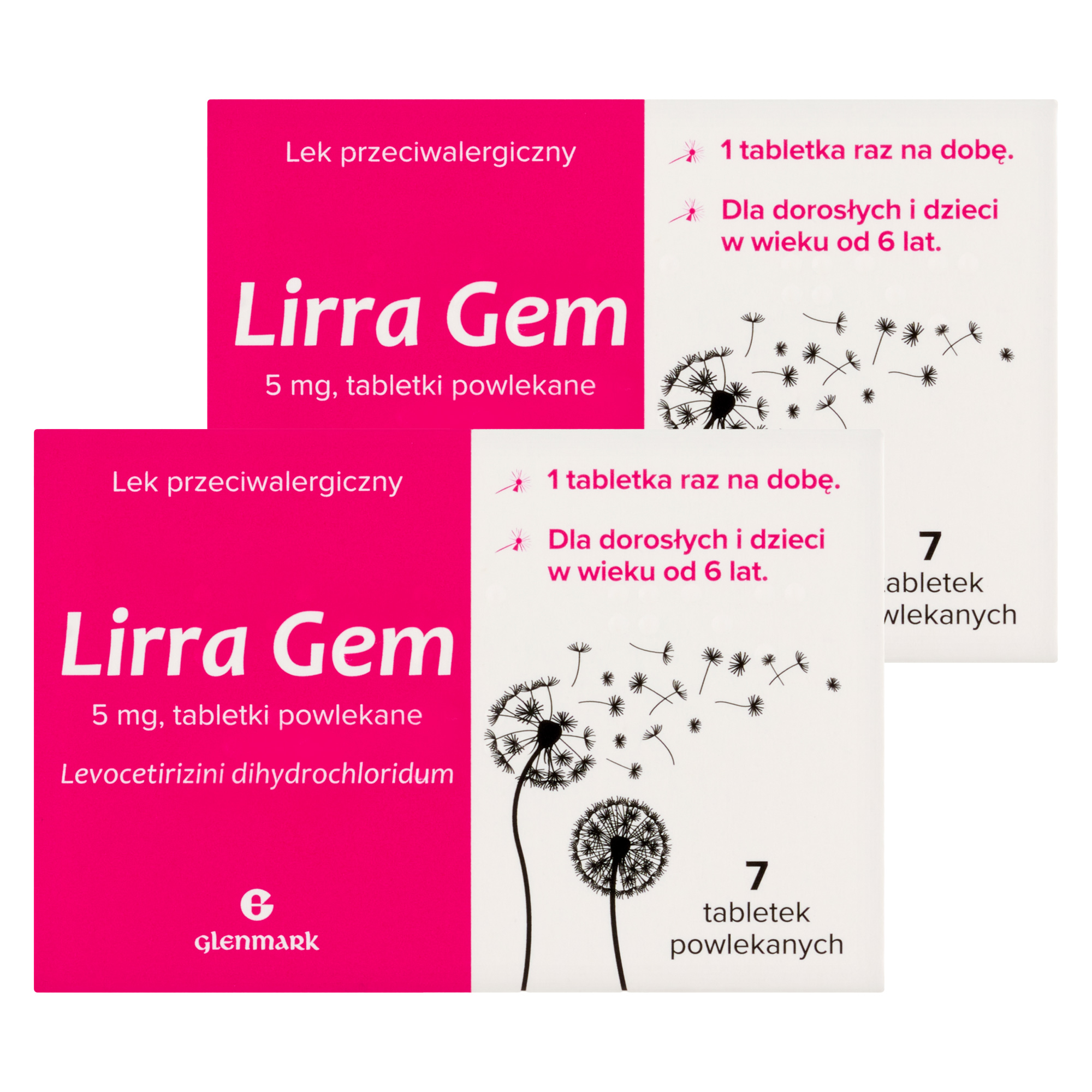 Lirra Gem, 5 mg, tabletki powlekane, 2 x 7 sztuk zdjęcie