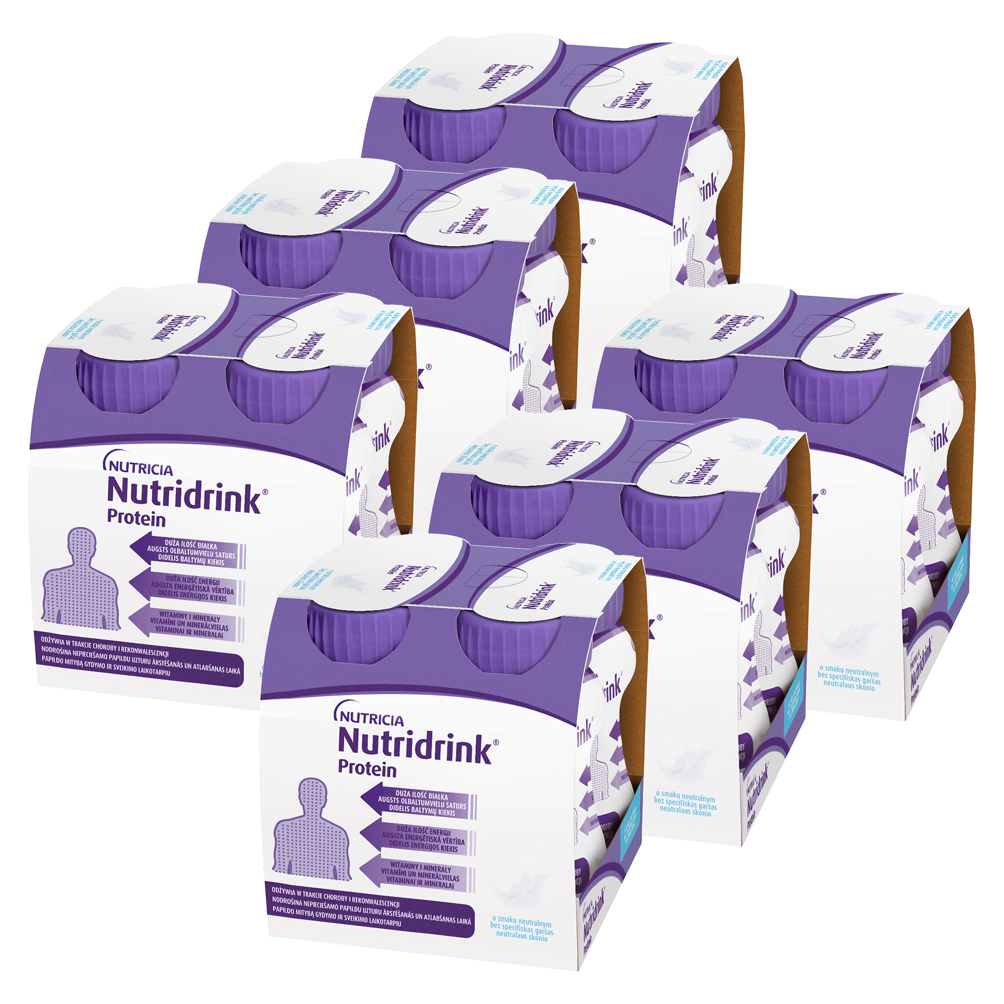 Nutridrink Protein, napój o smaku neutralnym, 24 x 125 ml zdjęcie