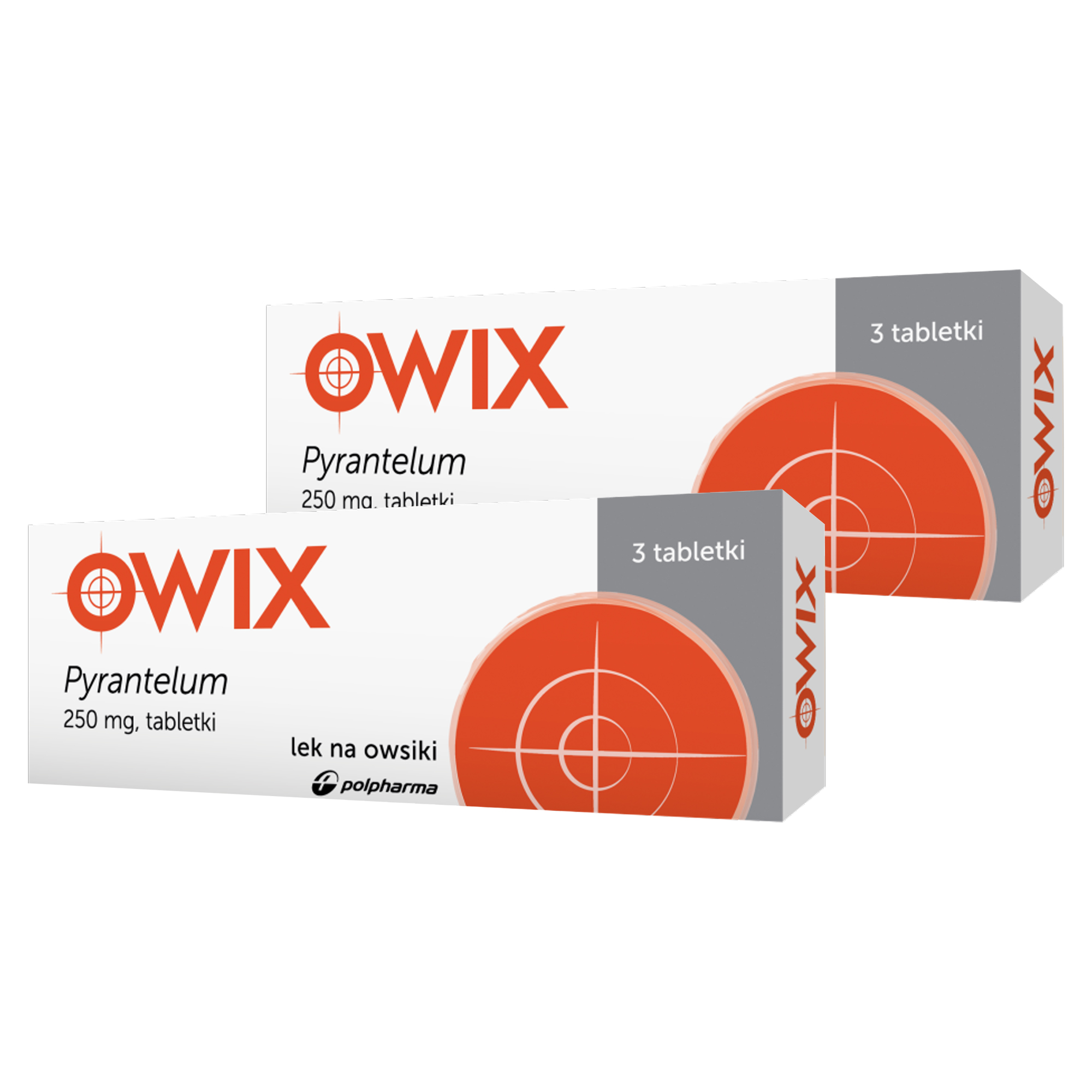 Pyrantelum OWIX, 250 mg, tabletki, 2 x 3 sztuki zdjęcie