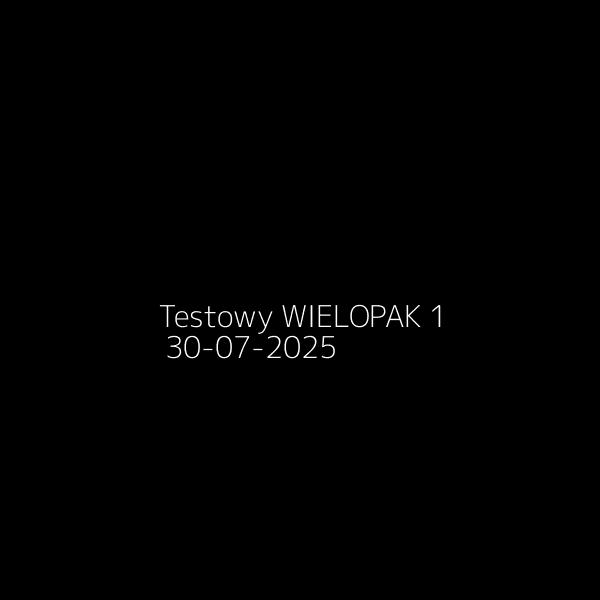Testowy WIELOPAK 30-07 #1 zdjęcie